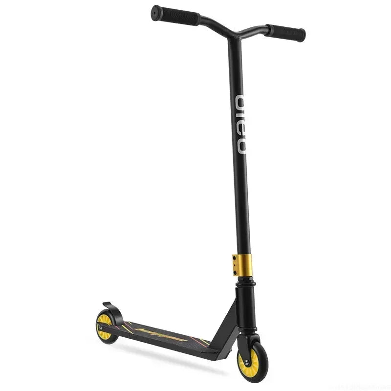 Scooters Scooter 6-12 Years Old Teenagers Two-Wheel Street Brush Fancy Racing Bicycle Pedal Entry-Level Stunt Scooter